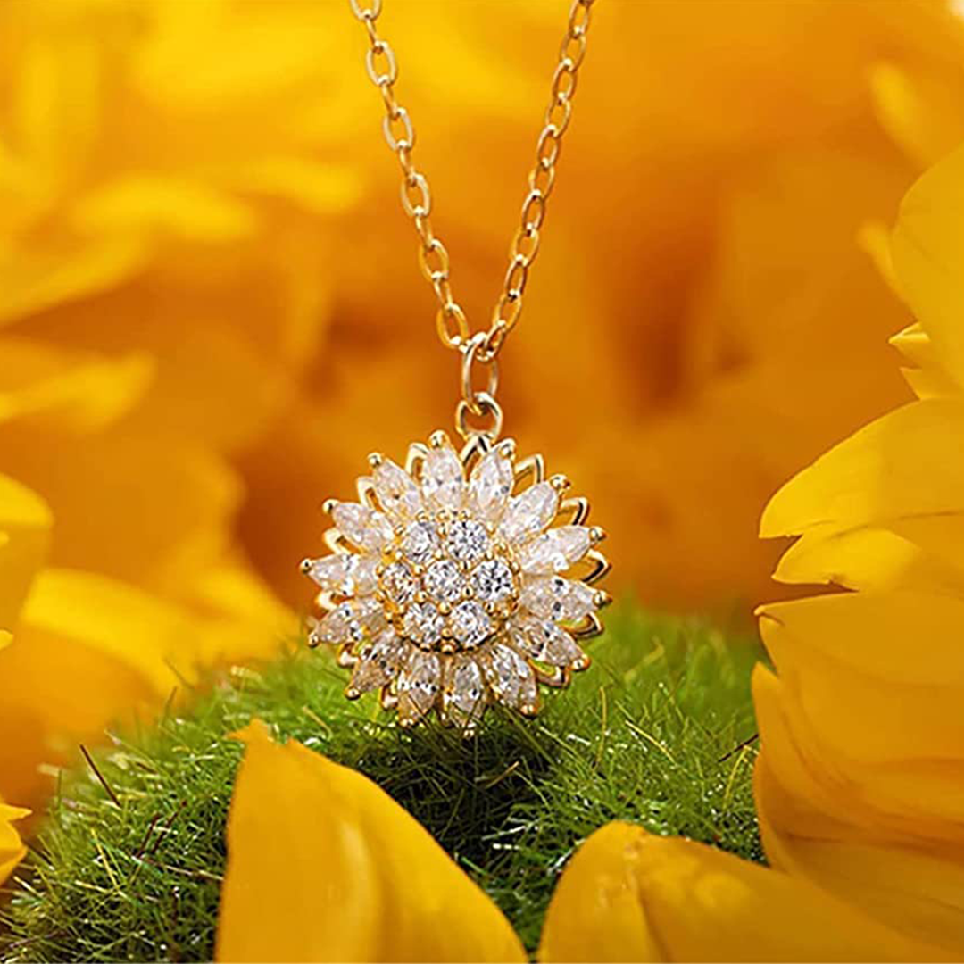 Miniatura 3 de COLLAR GIRATORIO - GIRASOL DORADO